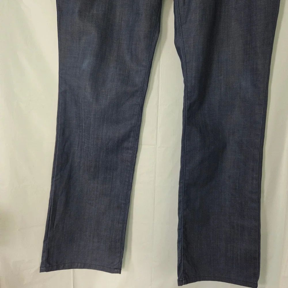 Five Four Mens Relaxed Fit Straight Leg Jeans Indigo Blue Denim Size 38